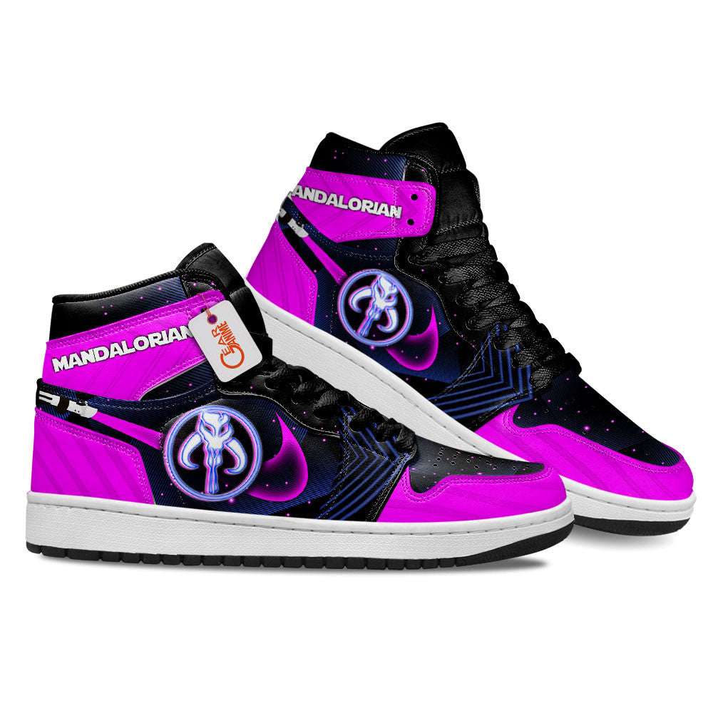 The Mandalorian Custom Movie High-Top Sneakers