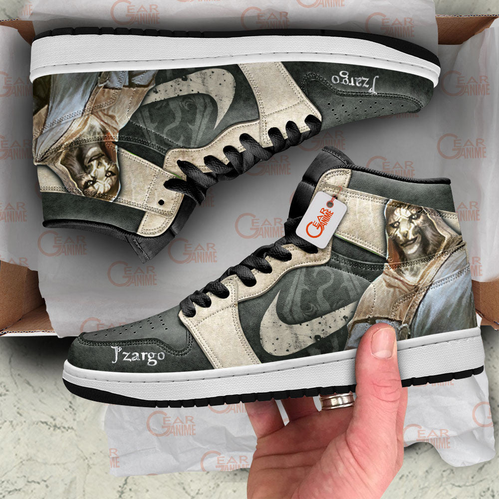 J'zargo High-Top Sneakers Custom Elder Scrolls Custom Shoes