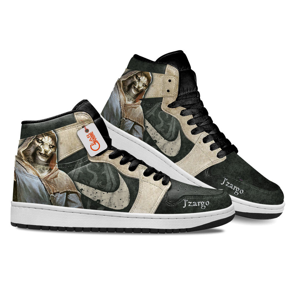 J'zargo High-Top Sneakers Custom Elder Scrolls Custom Shoes