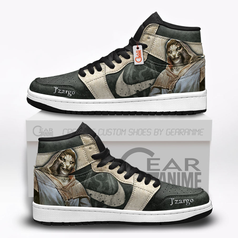 J'zargo High-Top Sneakers Custom Elder Scrolls Custom Shoes