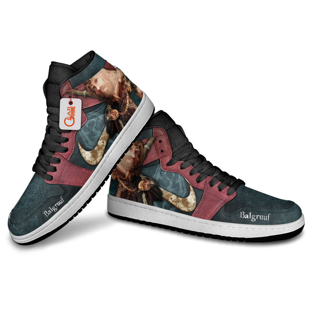 Balgruuf High-Top Sneakers Custom Elder Scrolls Custom Shoes