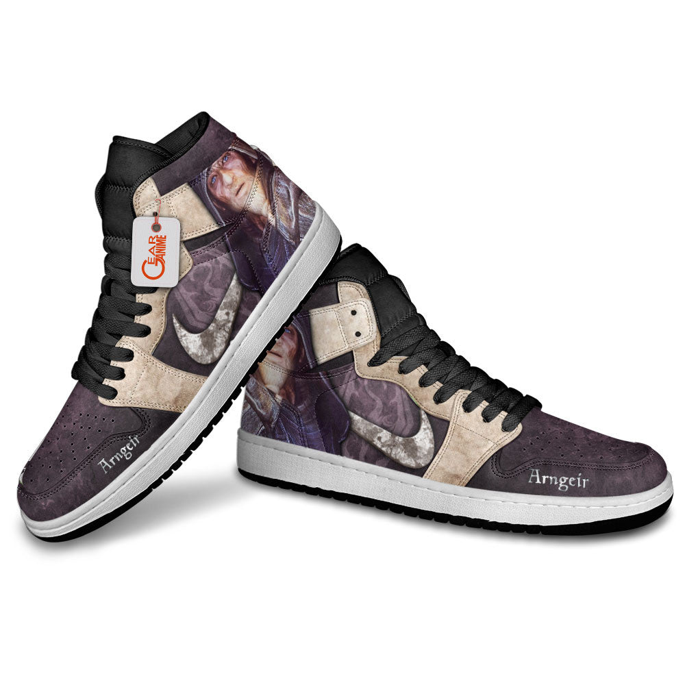 Arngeir High-Top Sneakers Custom Elder Scrolls Custom Shoes