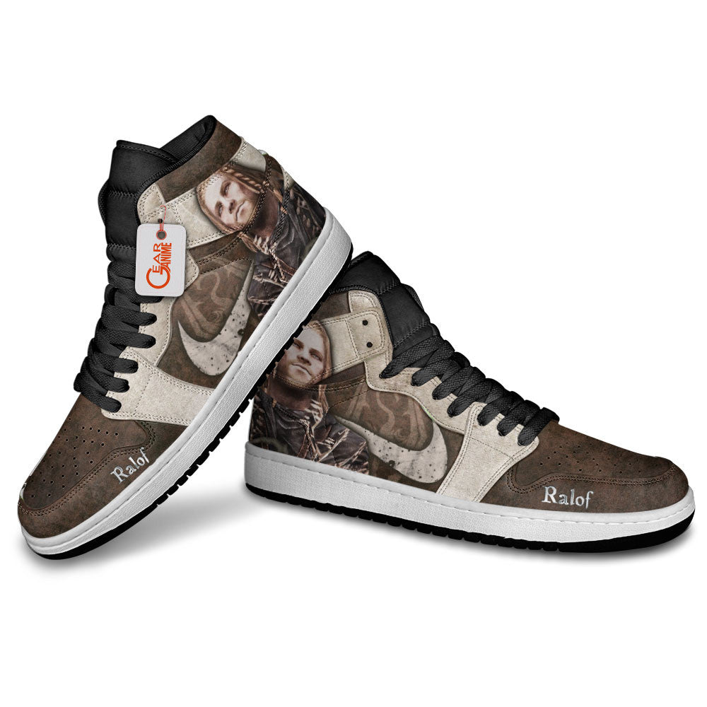Ralof High-Top Sneakers Custom Elder Scrolls Custom Shoes