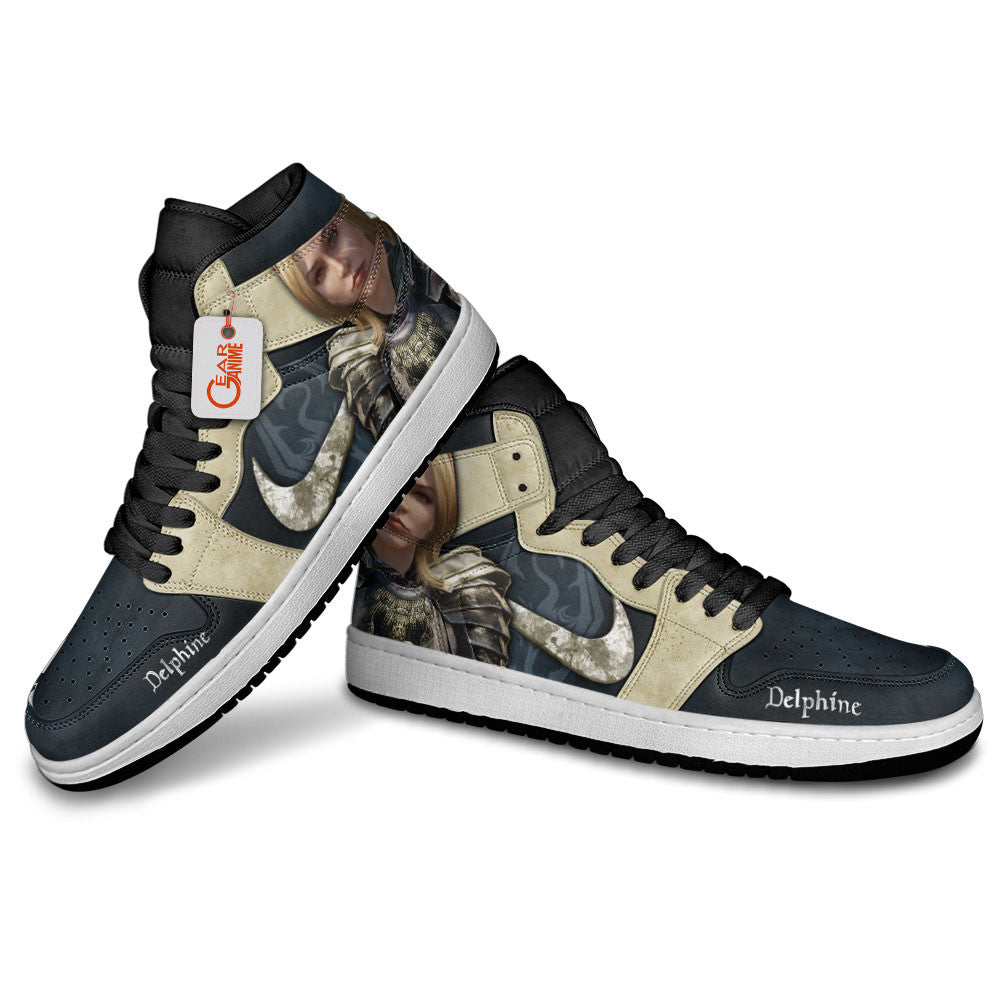 Delphine High-Top Sneakers Custom Elder Scrolls Custom Shoes