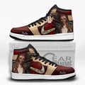 Aela the Huntress High-Top Sneakers Custom Elder Scrolls Custom Shoes