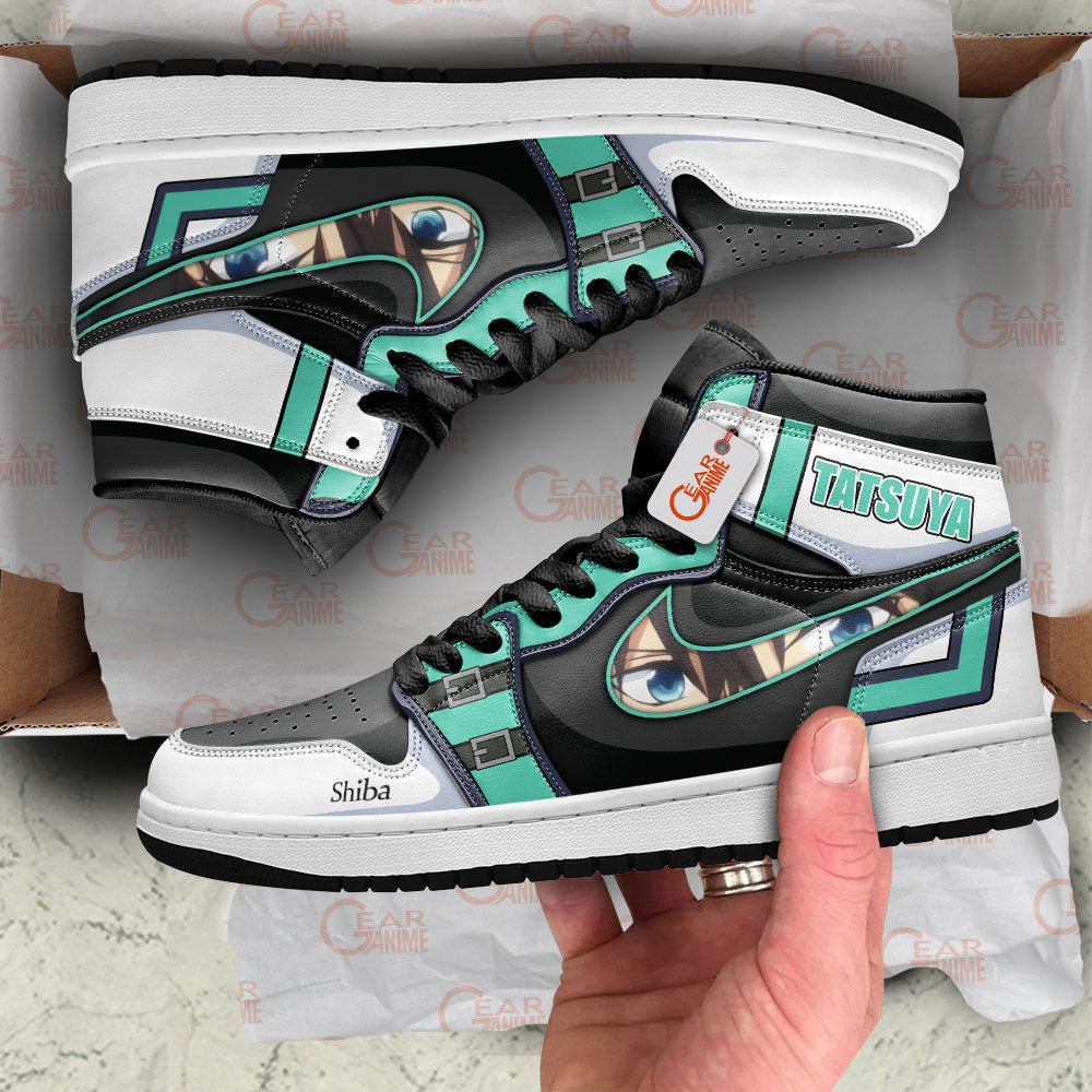 Tatsuya Shiba Custom High-Top Sneakers