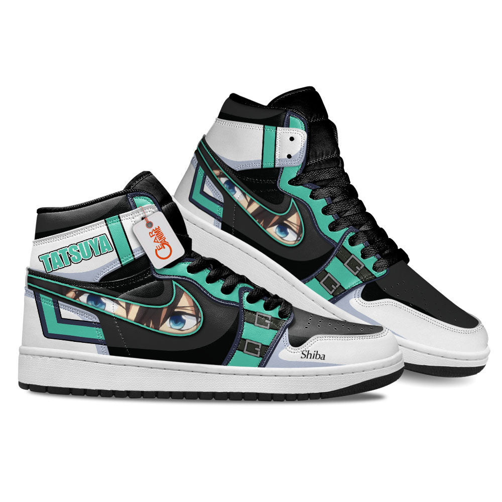 Tatsuya Shiba Custom High-Top Sneakers
