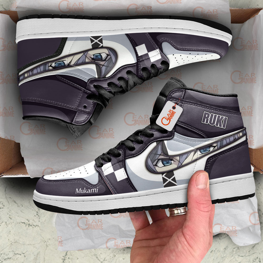 Ruki Mukami Custom High-Top Sneakers