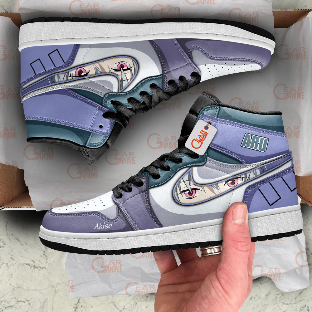 Aru Akise Custom High-Top Sneakers