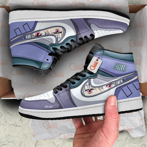 Aru Akise Custom High-Top Sneakers