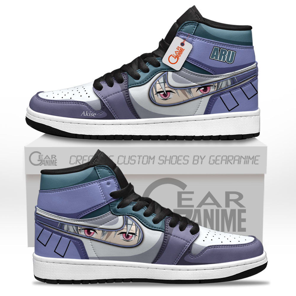 Aru Akise Custom High-Top Sneakers