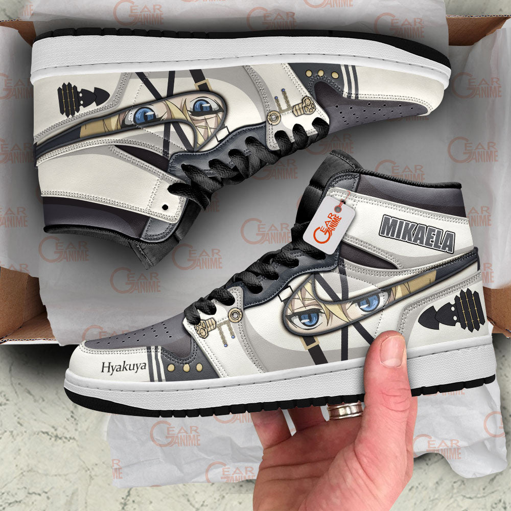 Mikaela Hyakuya Custom High-Top Sneakers