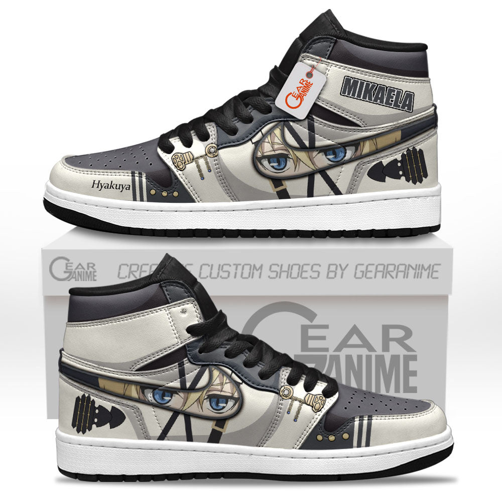 Mikaela Hyakuya Custom High-Top Sneakers