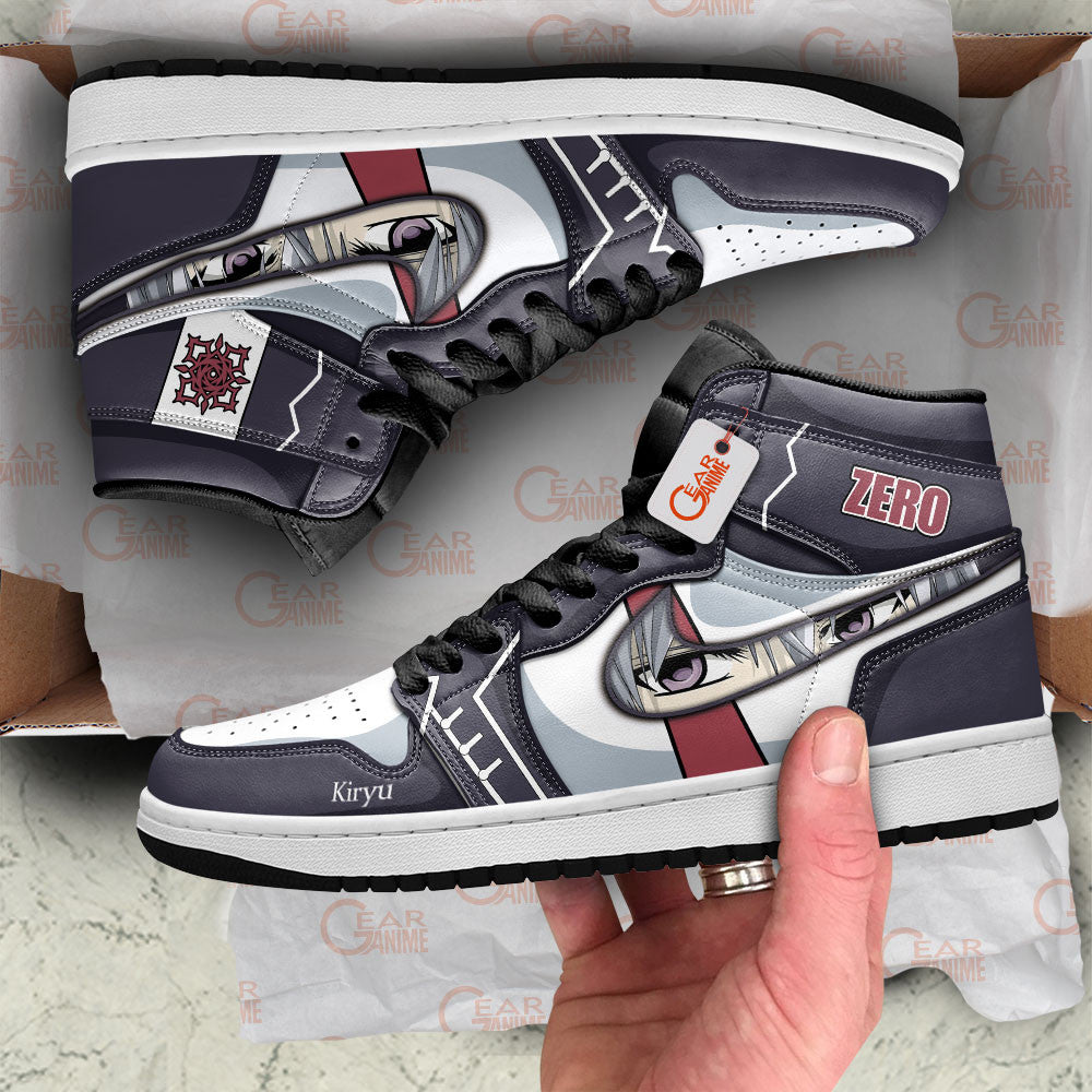 Vampire Knight Shoes Zero Kiryu Custom High-Top Sneakers