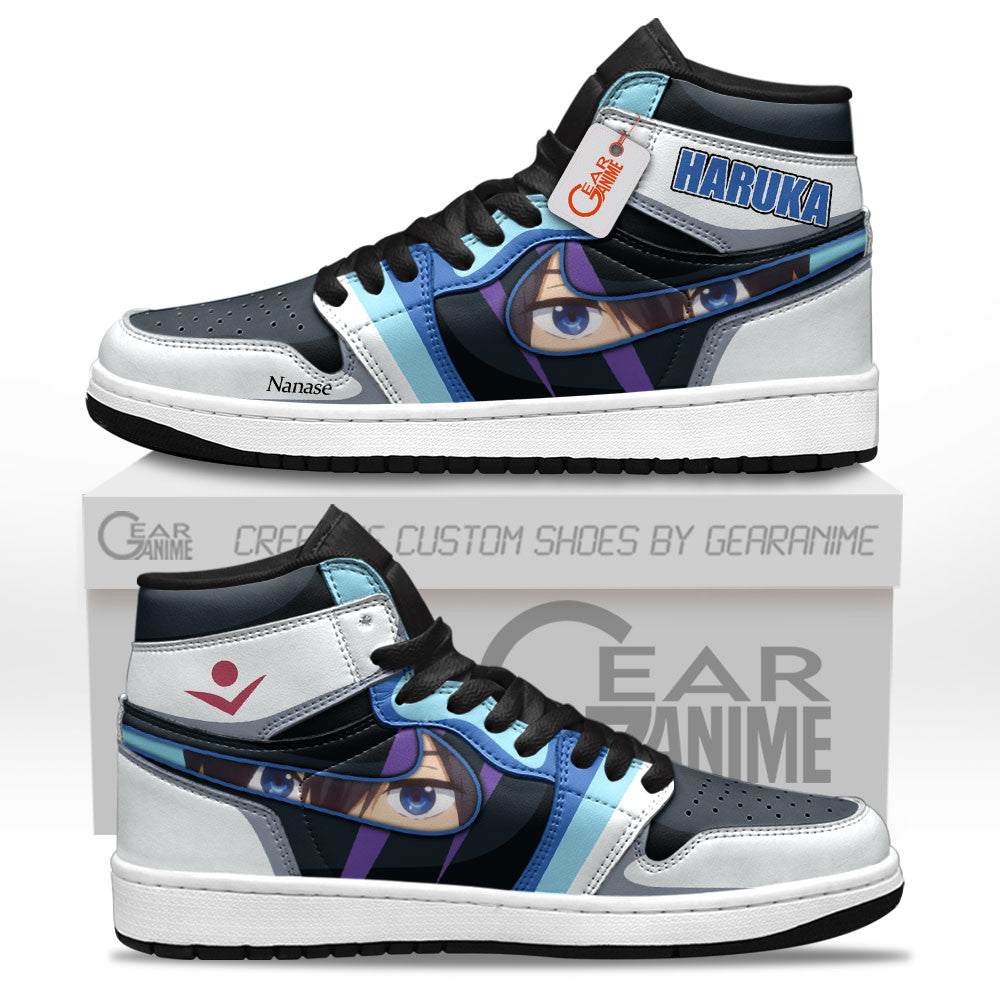 Haruka Nanase Custom High-Top Sneakers