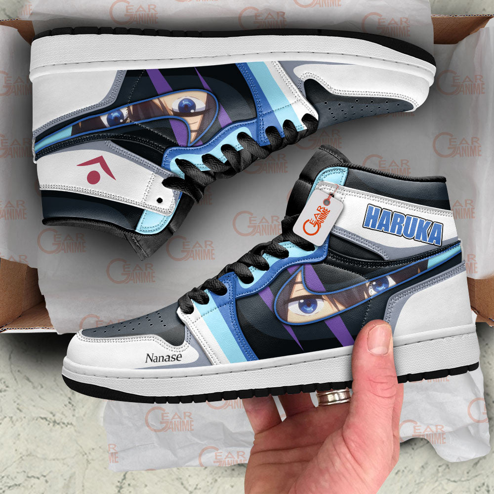Haruka Nanase Custom High-Top Sneakers