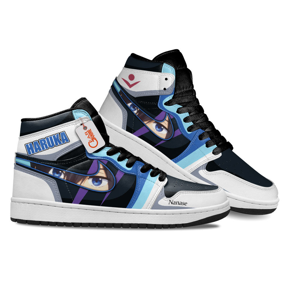 Haruka Nanase Custom High-Top Sneakers