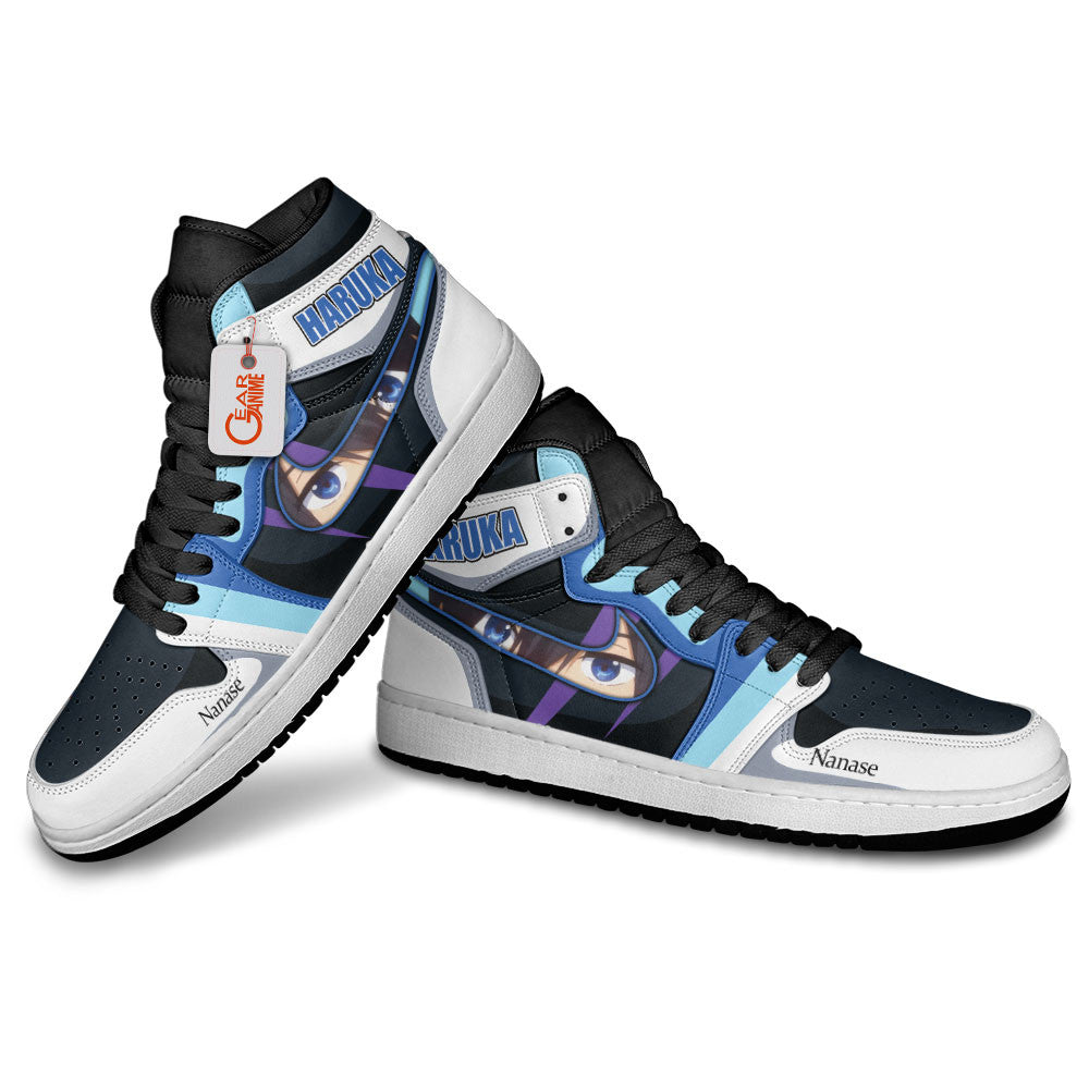 Haruka Nanase Custom High-Top Sneakers