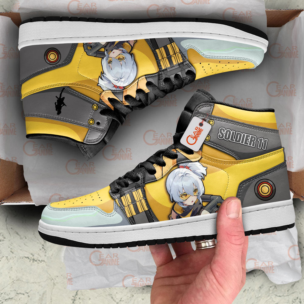 Soldier 11 High-Top Sneakers Custom Zenless Zone Zero Shoes