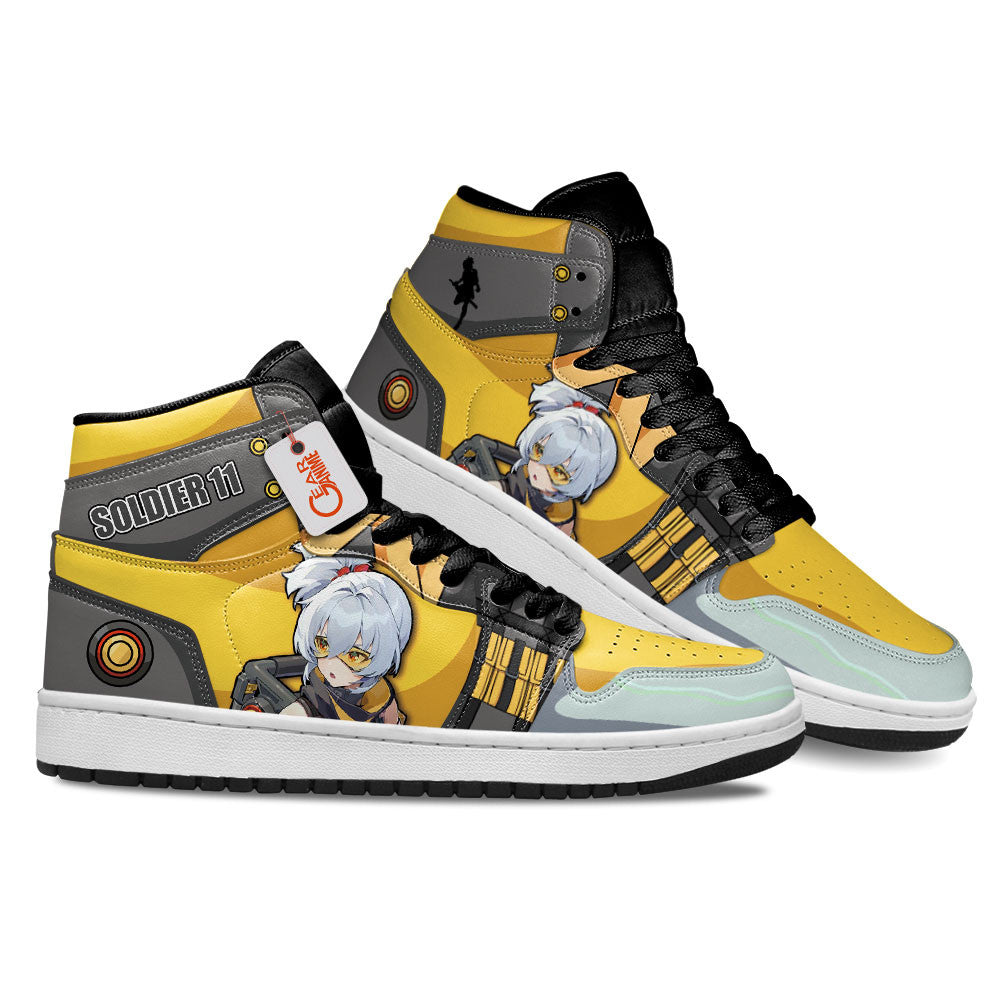 Soldier 11 High-Top Sneakers Custom Zenless Zone Zero Shoes