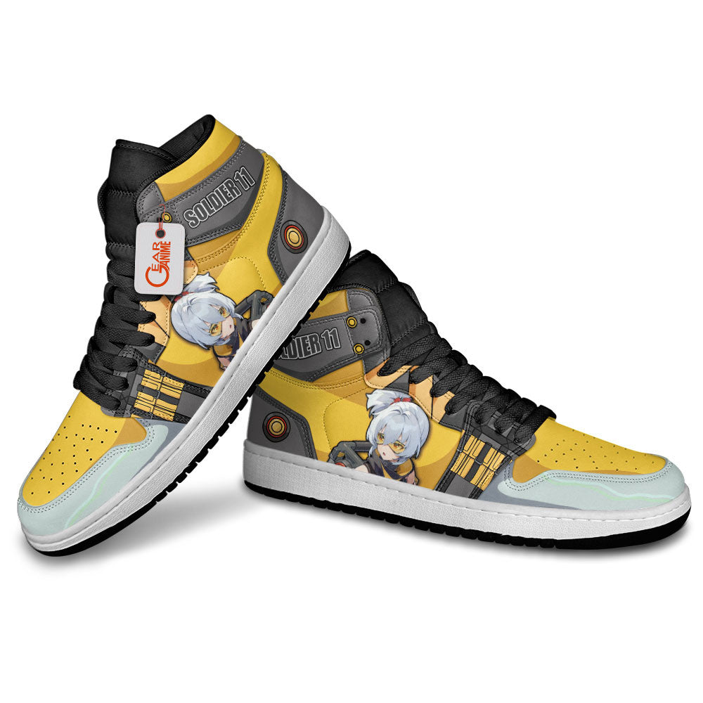 Soldier 11 High-Top Sneakers Custom Zenless Zone Zero Shoes