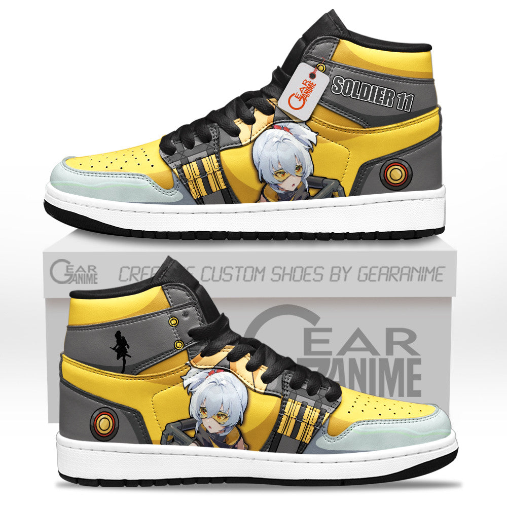 Soldier 11 High-Top Sneakers Custom Zenless Zone Zero Shoes
