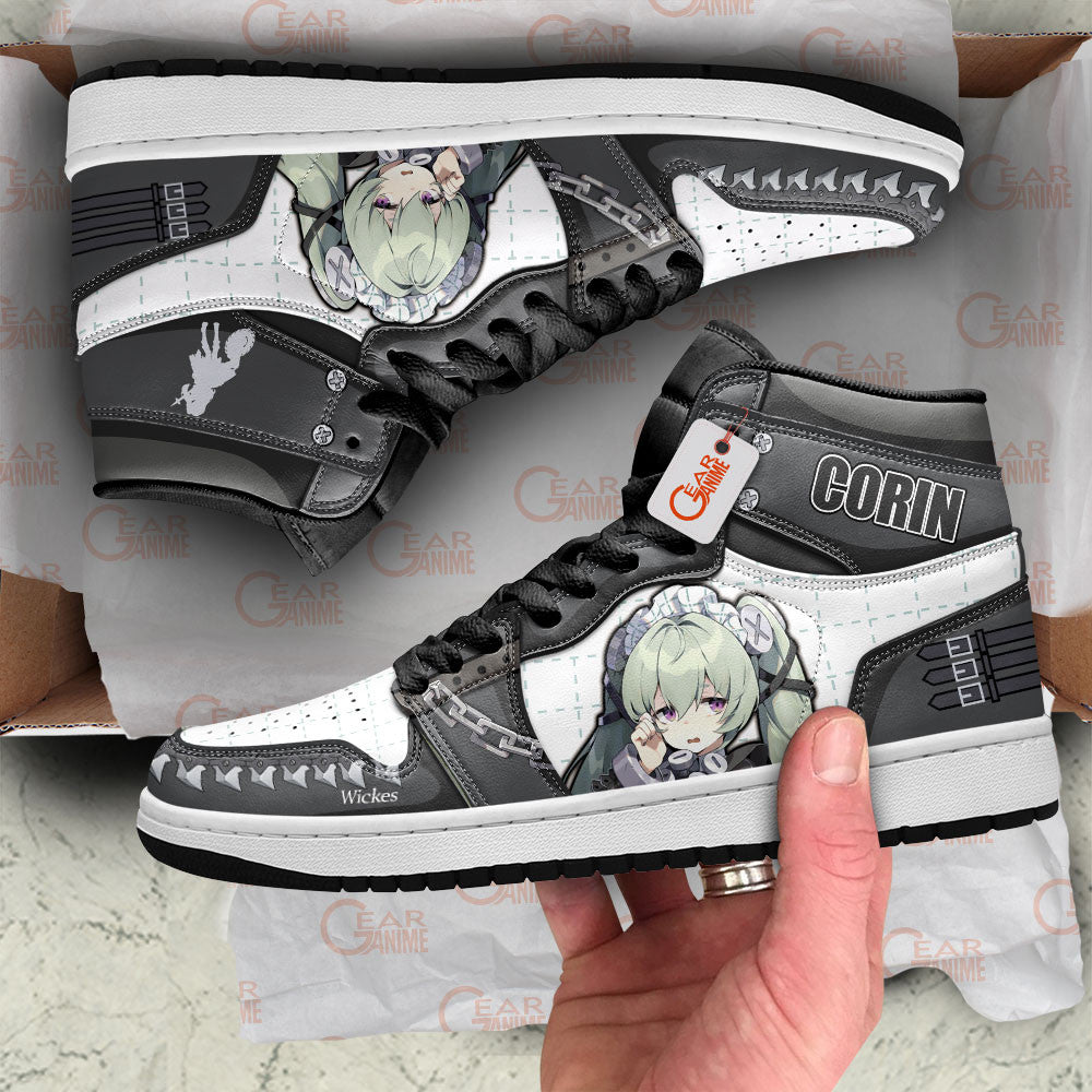 Corin Wickes High-Top Sneakers Custom Zenless Zone Zero Shoes