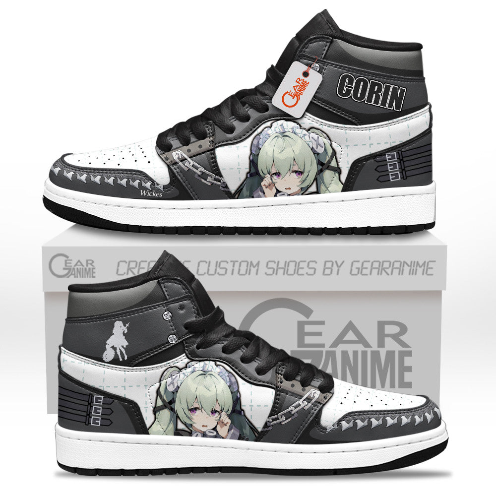 Corin Wickes High-Top Sneakers Custom Zenless Zone Zero Shoes