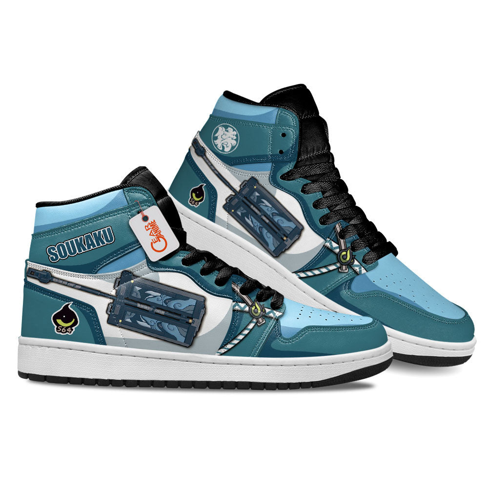 Soukaku High-Top Sneakers Custom Zenless Zone Zero Shoes