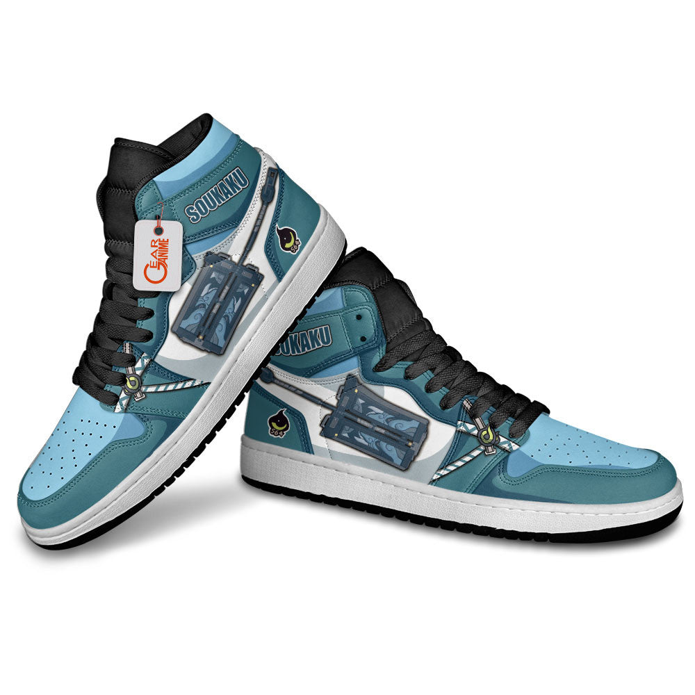 Soukaku High-Top Sneakers Custom Zenless Zone Zero Shoes