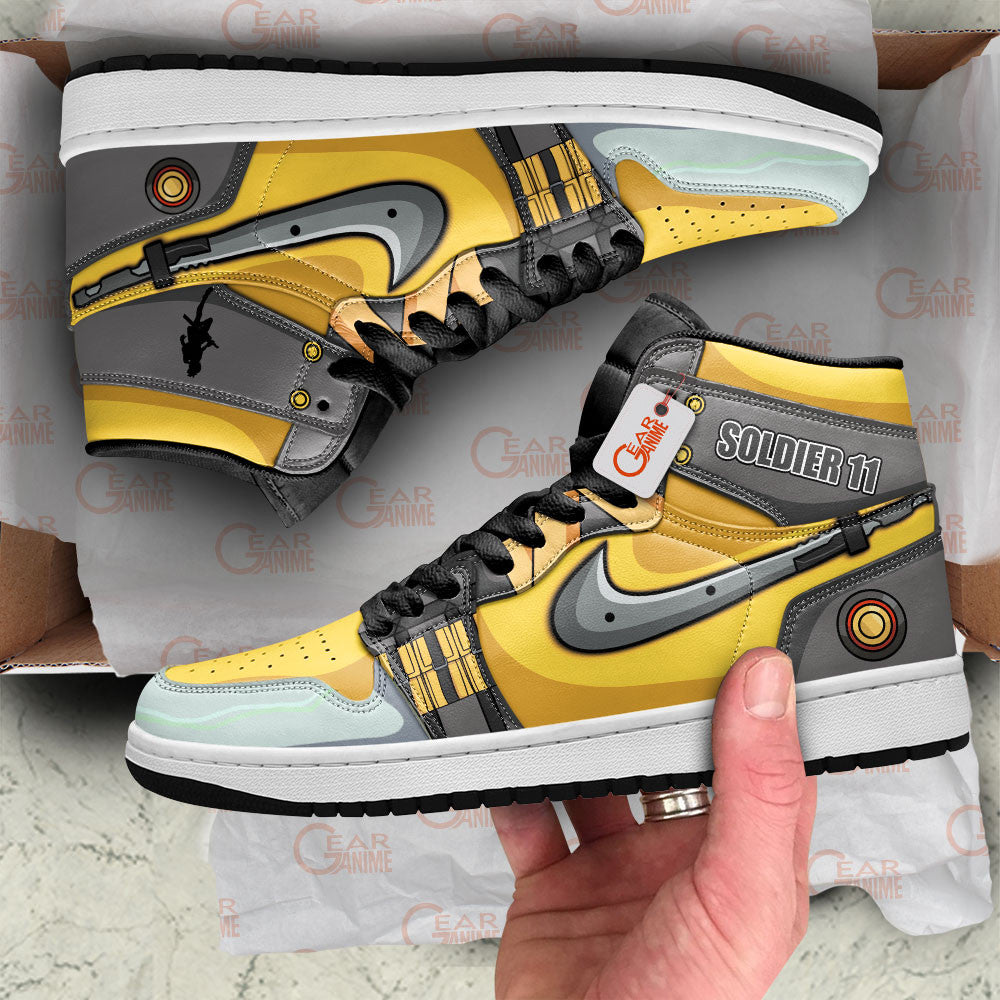 Soldier 11 Shoes Zenless Zone Zero High-Top Sneakers Custom