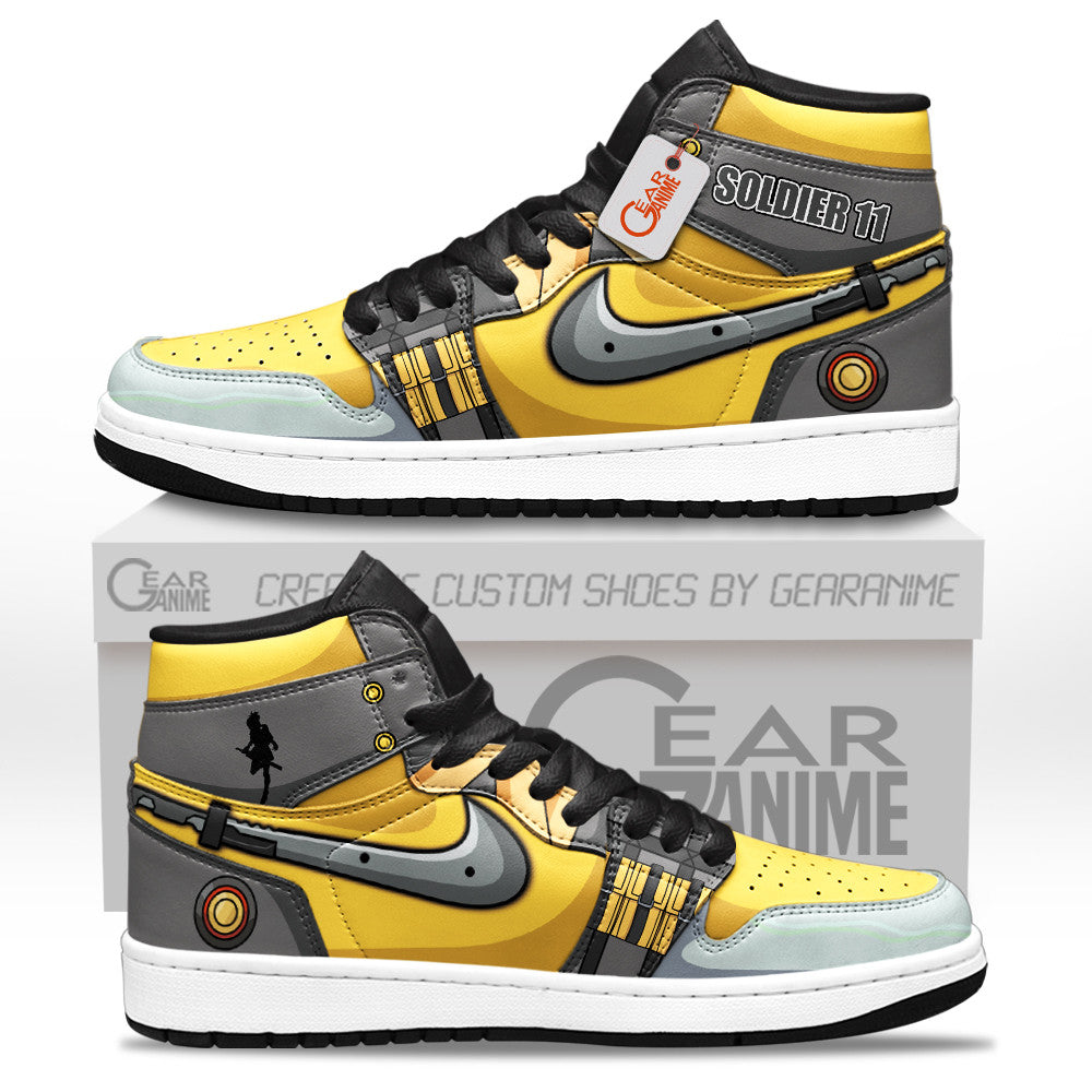 Soldier 11 Shoes Zenless Zone Zero High-Top Sneakers Custom