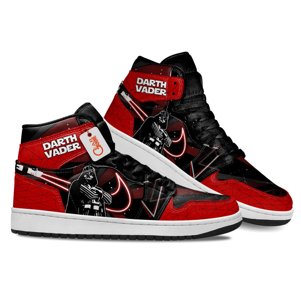 Darth Vader Custom Movie High-Top Sneakers The Dark Side Drop