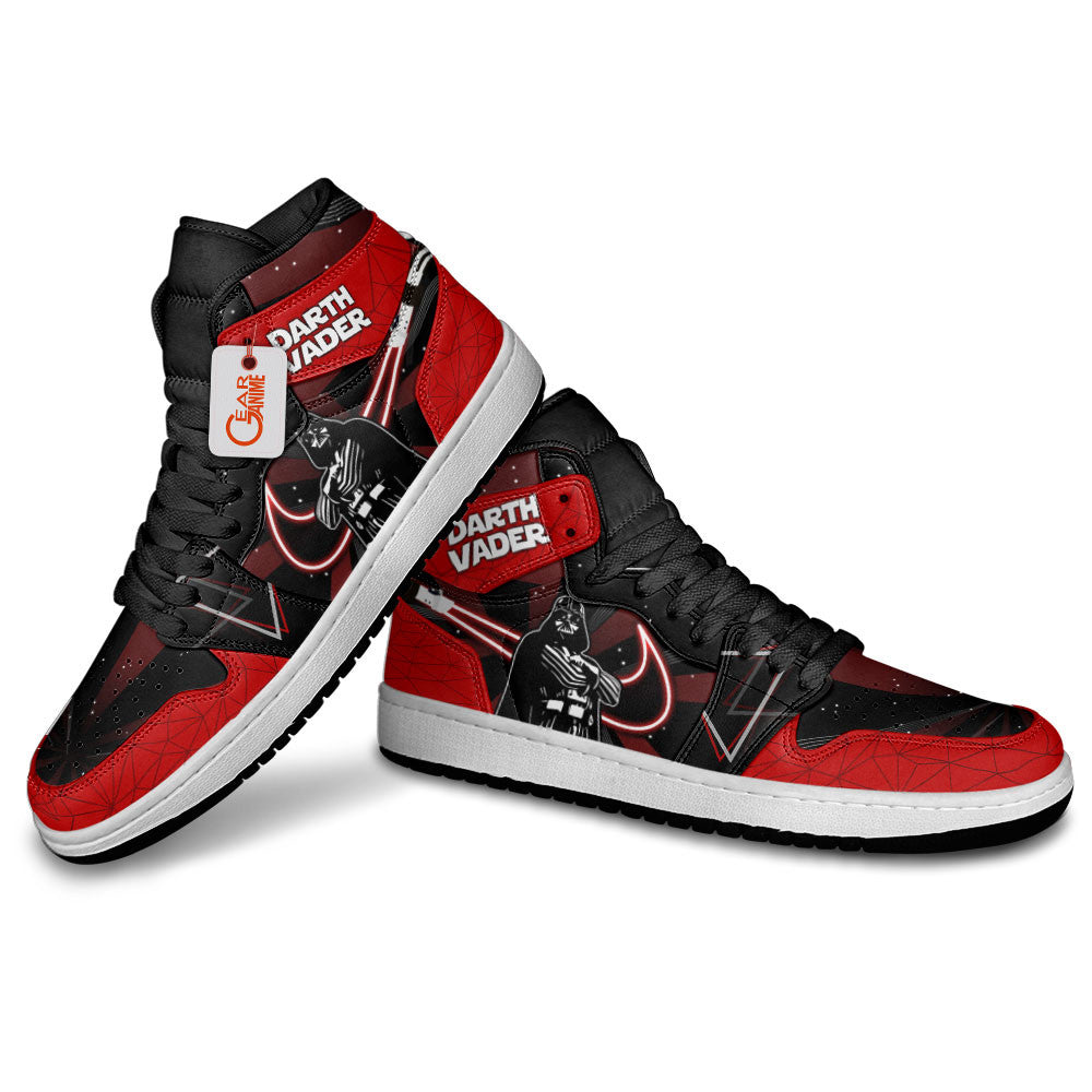 Darth Vader Custom Movie High-Top Sneakers The Dark Side Drop