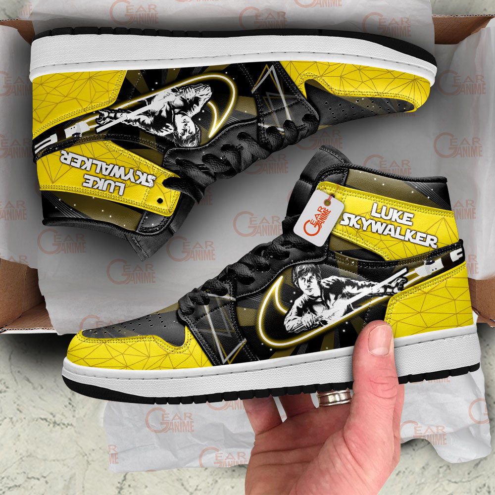 Luke Skywalker Custom Movie High-Top Sneakers