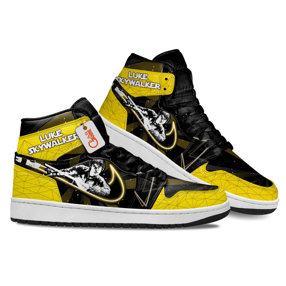 Luke Skywalker Custom Movie High-Top Sneakers
