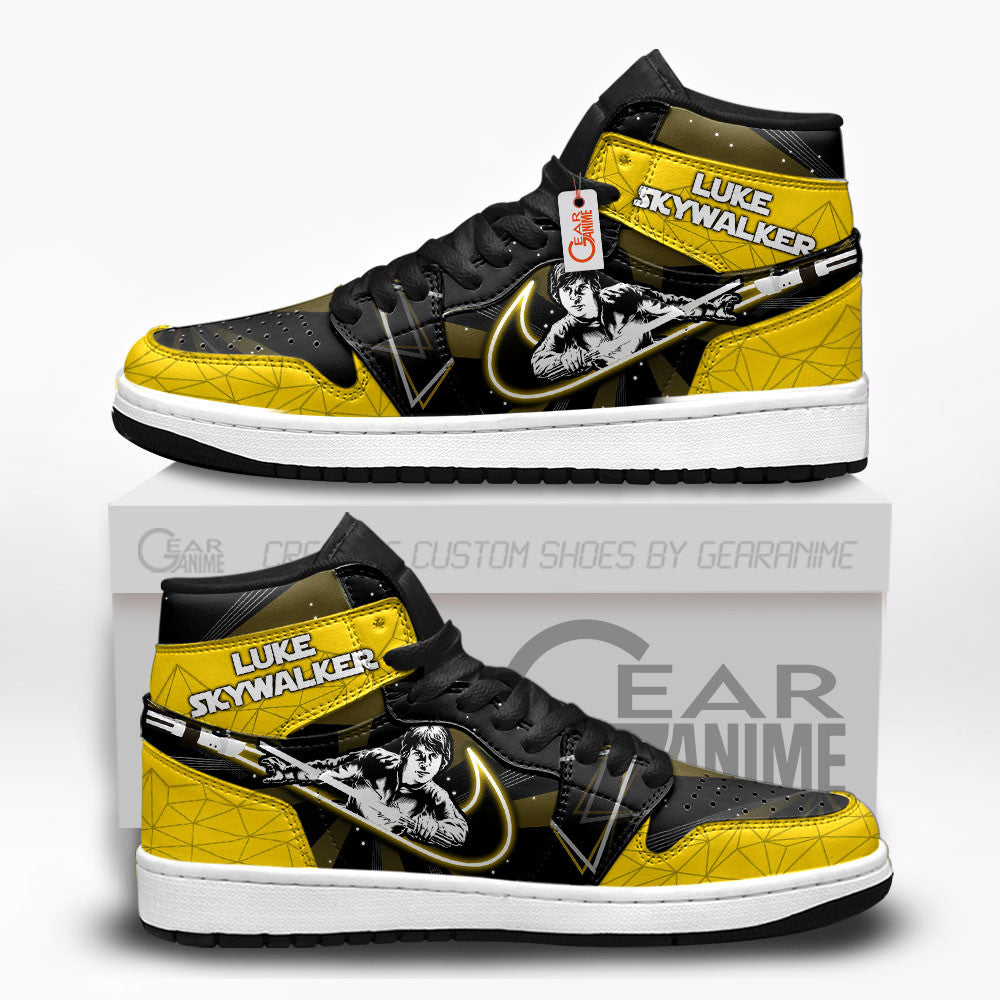 Luke Skywalker Custom Movie High-Top Sneakers