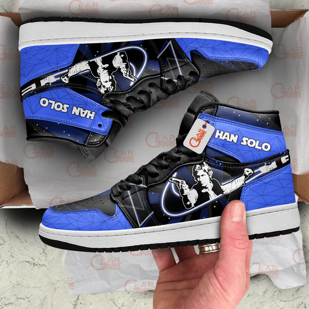 Han Solo Custom Movie High-Top Sneakers