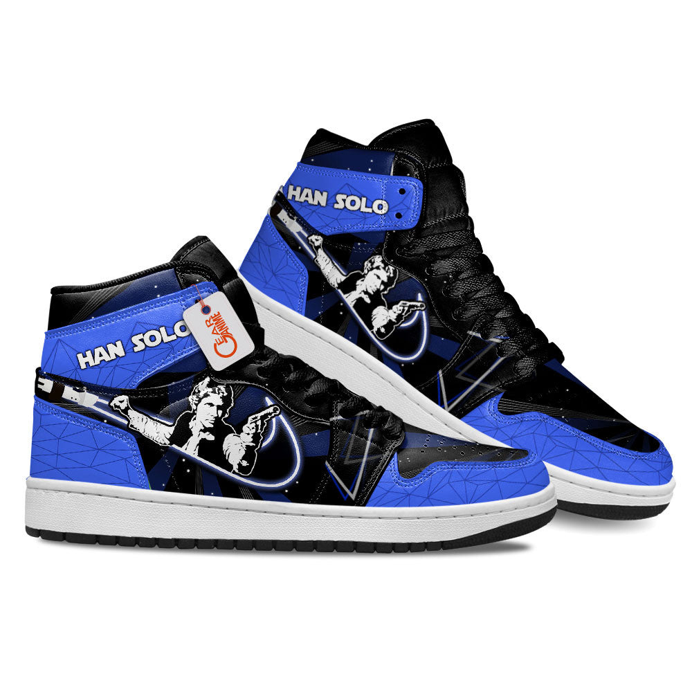 Han Solo Custom Movie High-Top Sneakers