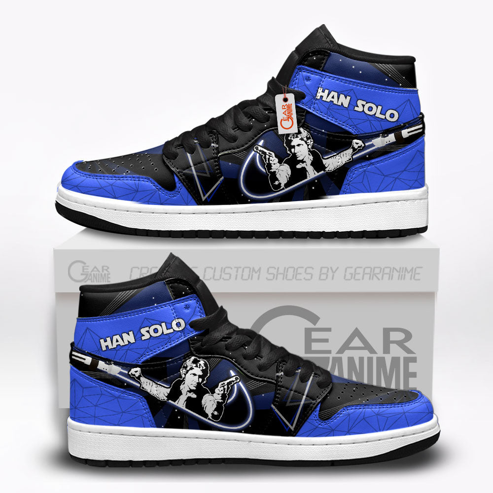 Han Solo Custom Movie High-Top Sneakers