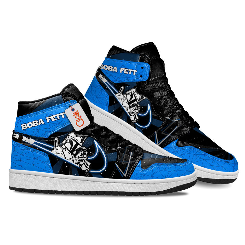 Boba Fett Custom Movie High-Top Sneakers