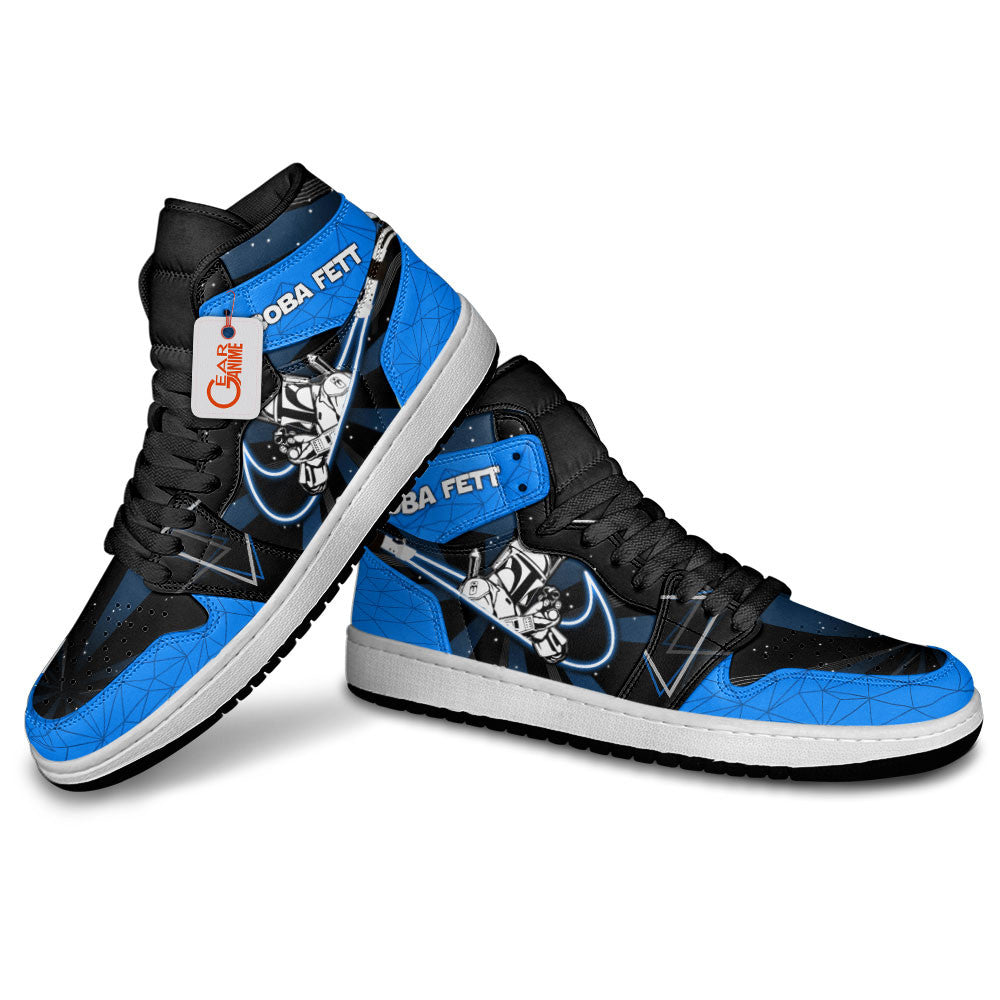 Boba Fett Custom Movie High-Top Sneakers