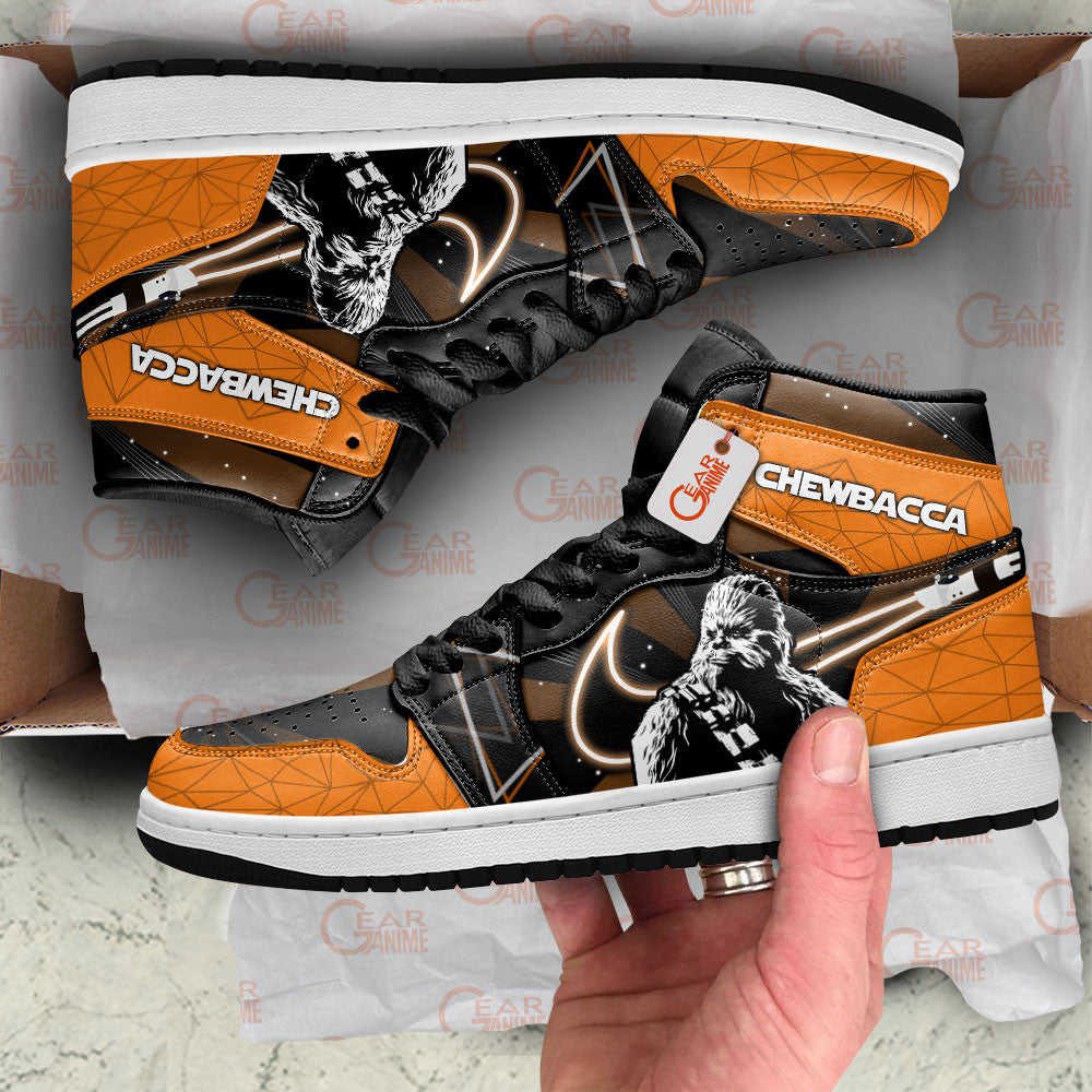 Chewbacca Custom Movie High-Top Sneakers