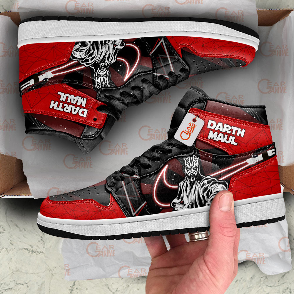 Darth Maul Custom Movie High-Top Sneakers
