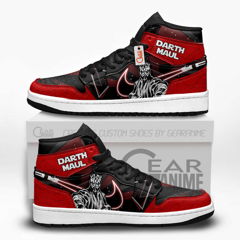 Darth Maul Custom Movie High-Top Sneakers