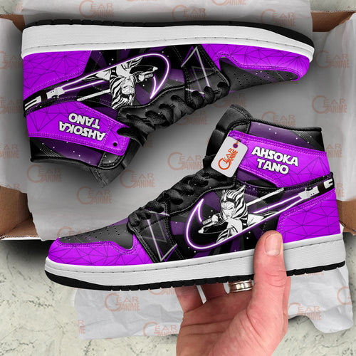 Ahsoka Tano Custom Movie High-Top Sneakers