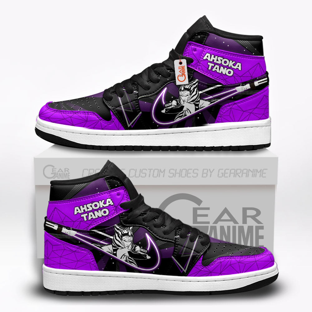 Ahsoka Tano Custom Movie High-Top Sneakers