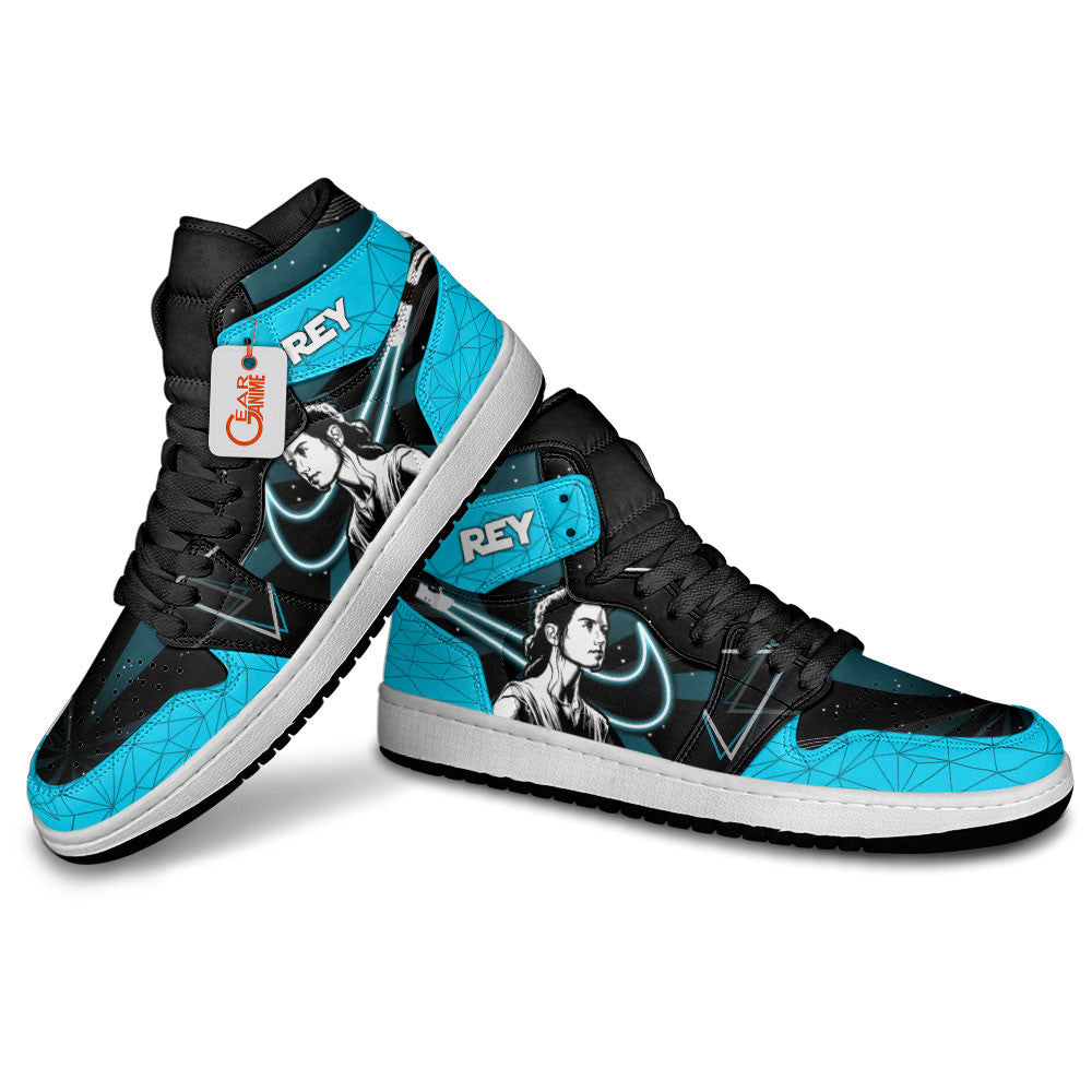 Rey Skywalker Custom Movie High-Top Sneakers