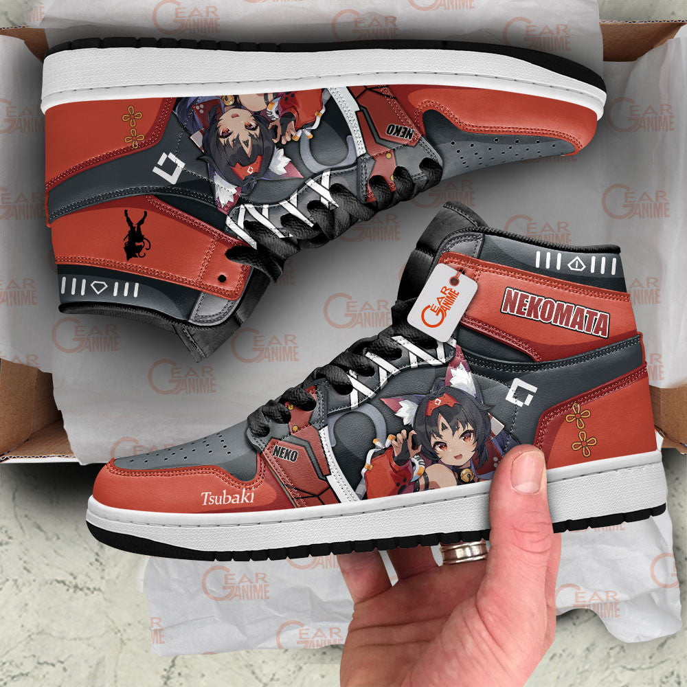 Nekomiya Mana High-Top Sneakers Custom Zenless Zone Zero Shoes