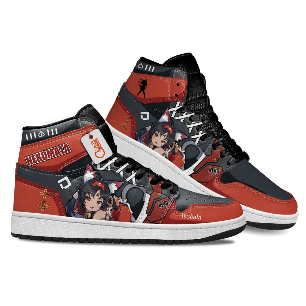 Nekomiya Mana High-Top Sneakers Custom Zenless Zone Zero Shoes